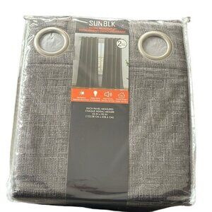 SUN+BLK - Blackout Curtain Panel, 2-Panel